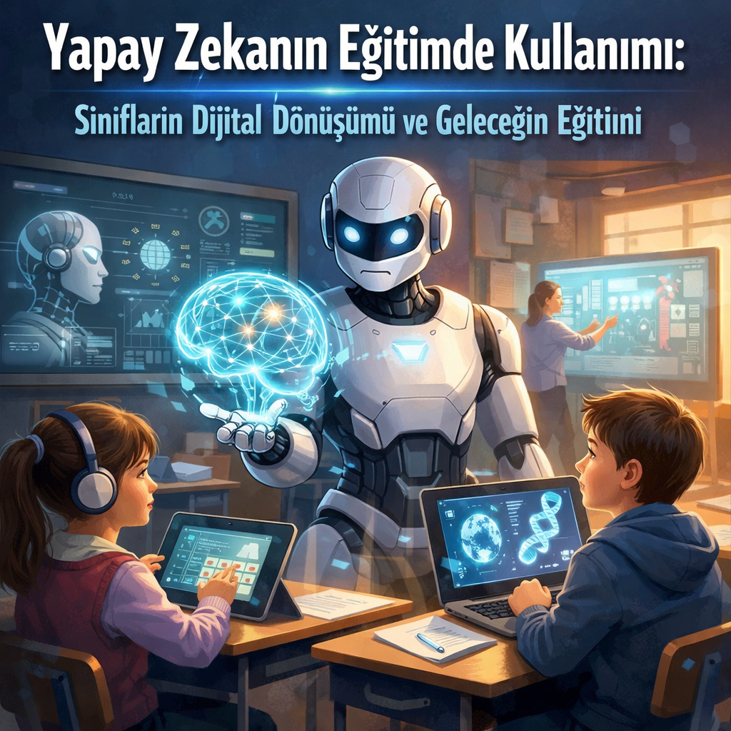 Yapay Zekanın Eğitimde Kullanımı: Sınıfların Dijital Dönüşümü ve Geleceğin Eğitimi